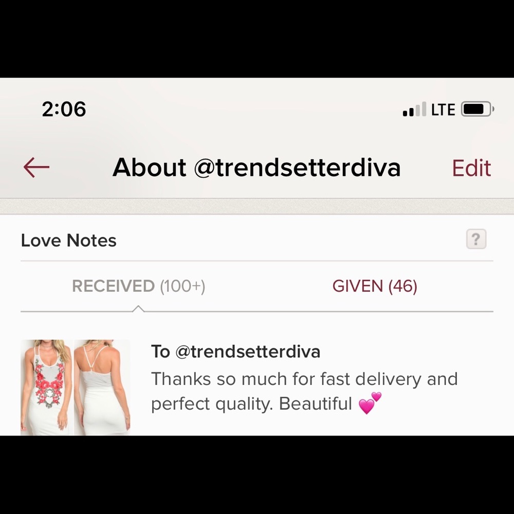 IVORY ROSE PATCH DRESS - Picture 5 of 6